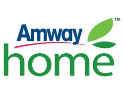 Amway Home logo in blue and green color