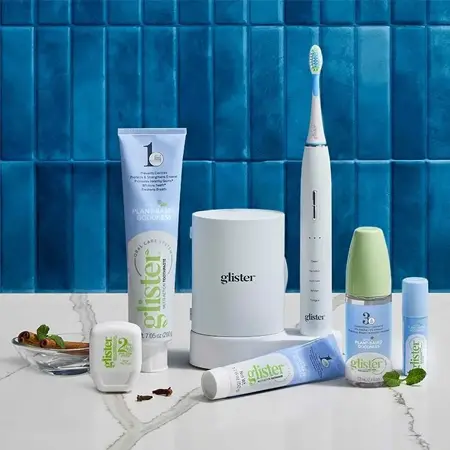 All the products kept together.